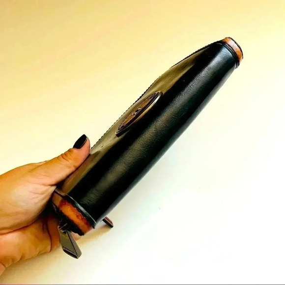 Fossil RFID Large Leather Zip Around Key Per Wallet - Picture 8 of 10